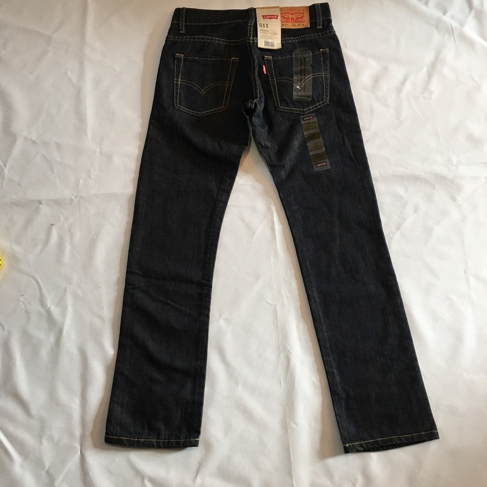 Levis 511 Skinny Fit Night Run Men’s Jeans - Picture 5 of 7